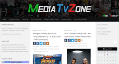 Desktop Screenshot of mediatvzone.net